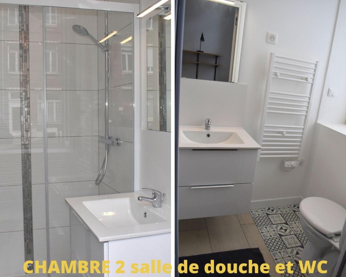 Coliving Tout Confort- Loos Les Lille-Maison Partagee-7 Chambres-5 Sdb-6Wc-Loos Les Lille Ngoại thất bức ảnh