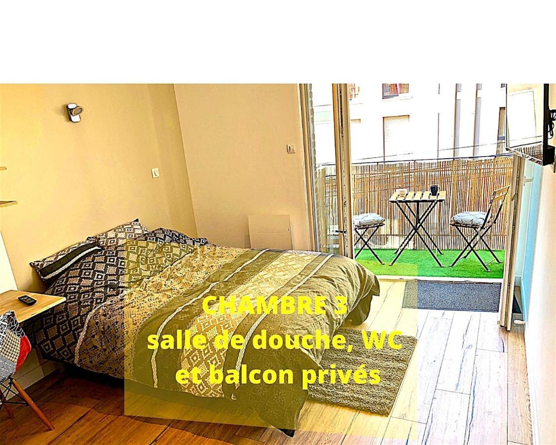 Coliving Tout Confort- Loos Les Lille-Maison Partagee-7 Chambres-5 Sdb-6Wc-Loos Les Lille Ngoại thất bức ảnh